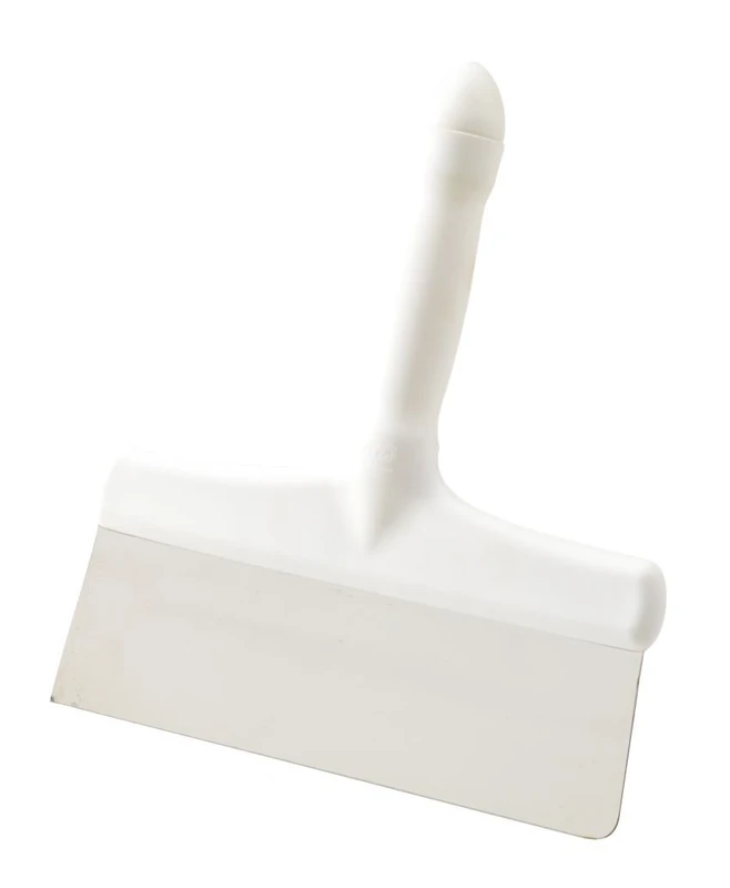 aricasa 1116 W Steel Scraper, 250 x 300 mm, White