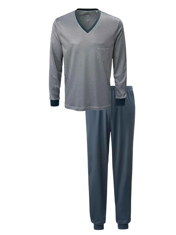 CALIDA Comfy Zone Men's Cuffed Pyjamas, onyx, 58-60