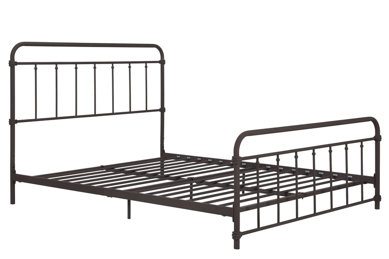 DHP Wallace Metal Bed, Bronze King