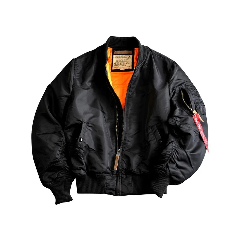 Alpha Industries MA-1 VF 59 Bomber Jacket for Men Black