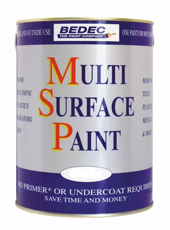 Bedec 2.5 Litre Soft Satin Multi-Surface Paint - Butterscotch - Image 1