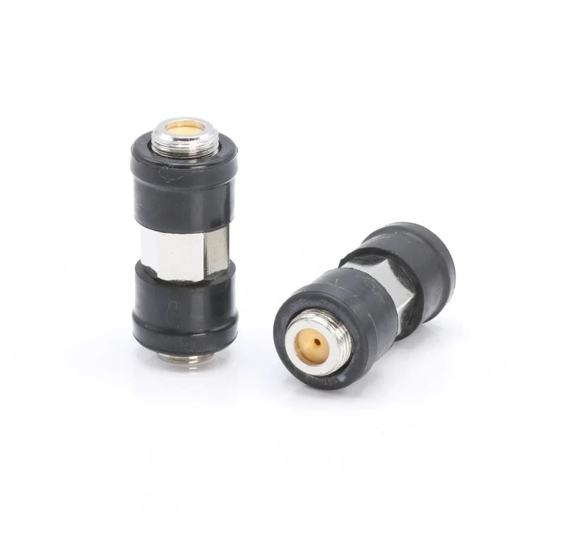 THE CIMPLE CO Weather Sealed Cable Extension Coupler - Pack of 50 - Cable Extension Adapter (Barrel Splice - Coupler) - Connects Two Coaxial Video Cables (Female to Female Connector) 3GHz Rated