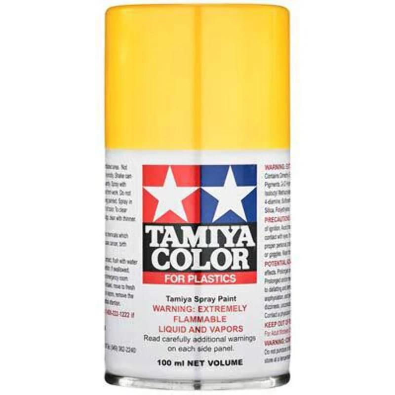 Tamiya TS-97 Pearl Yellow Glossy Spray Paint 100ml - Model Making