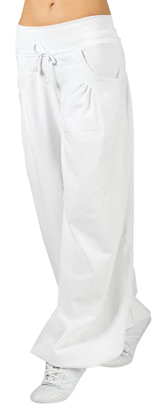 Winshape Hape Winston Ladies Dance Fitness Leisure Sports Training Trousers WTE3, Womens, Damen Dance Fitness Freizeit Sport Trainingshose WTE3, Weiß, XL