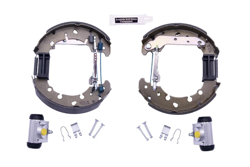 HELLA 8DB 355 004-841 Brake Shoe Set - R1185 - Brake System: Lockheed - for e.g. FORD - Image 1