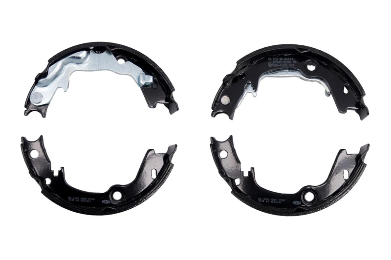 HELLA 8DA 355 050-181 Brake Shoe Set, parking brake - H1729 - for e.g. DODGE / HYUNDAI / KIA