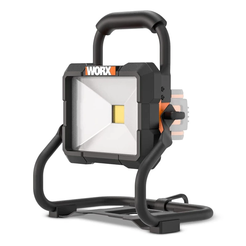 WORX WX026.9 LED Work Light, 0W, 20V, Grey, 23 x 26 x 24.5cm