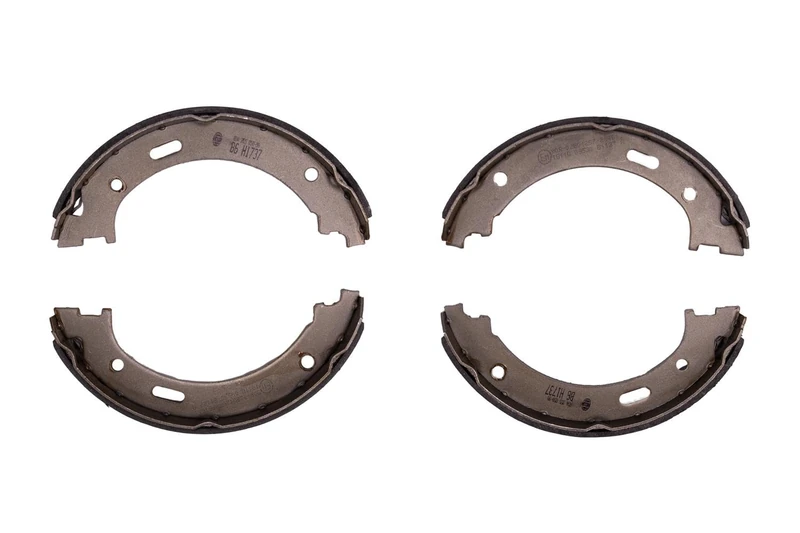HELLA 8DA 355 050-901 Brake Shoe Set, parking brake - H1737 - for e.g. JEEP