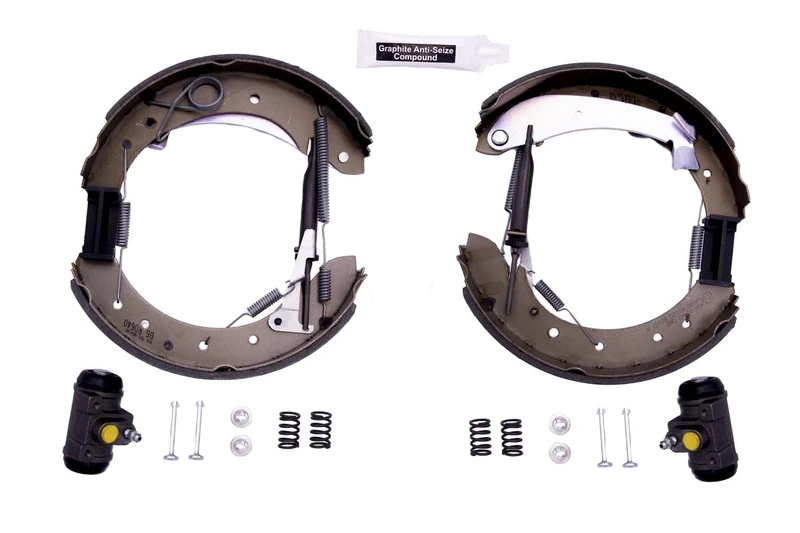 HELLA 8DB 355 004-241 Brake Shoe Set - R0640 - Brake System: Lucas - for e.g. CITROEN / FIAT / PEUGEOT