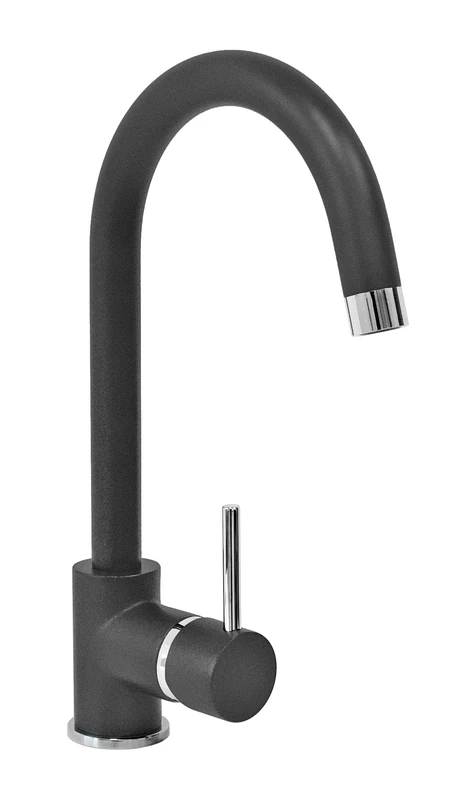Telma mis50-nero Matt Mixer for Kitchen, 34 x 16.5 x 5 cm, Black Matt - Image 1