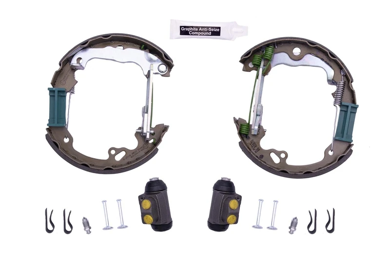 HELLA 8DB 355 004-491 Brake Shoe Set - R0870 - for e.g. FORD - Image 1