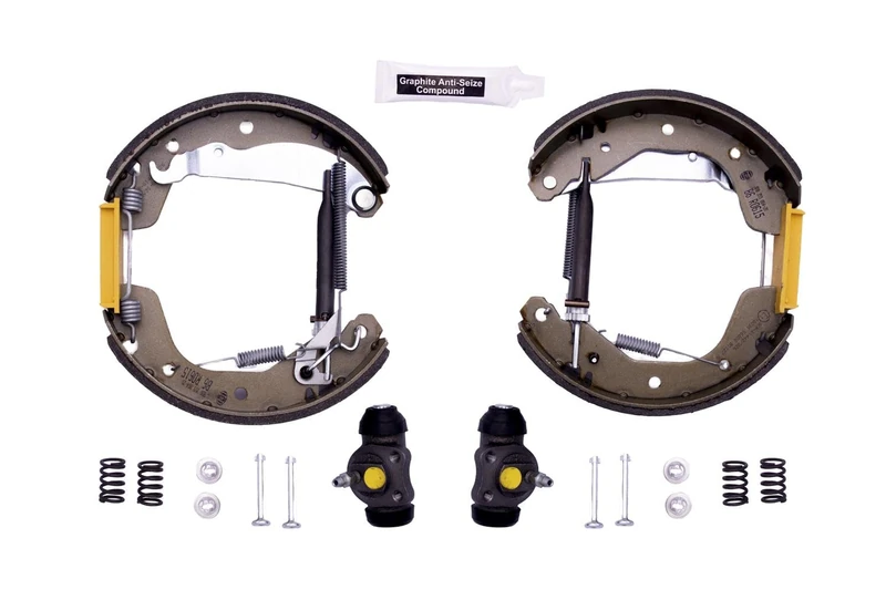HELLA 8DB 355 004-201 Brake Shoe Set - R0615 - for e.g. DAEWOO / OPEL / VAUXHALL