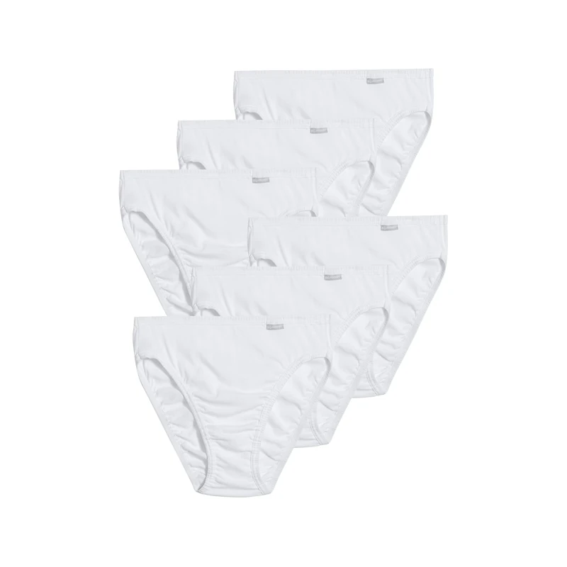 Women's Underwear Elance French Cut - 6 Pack-White-5