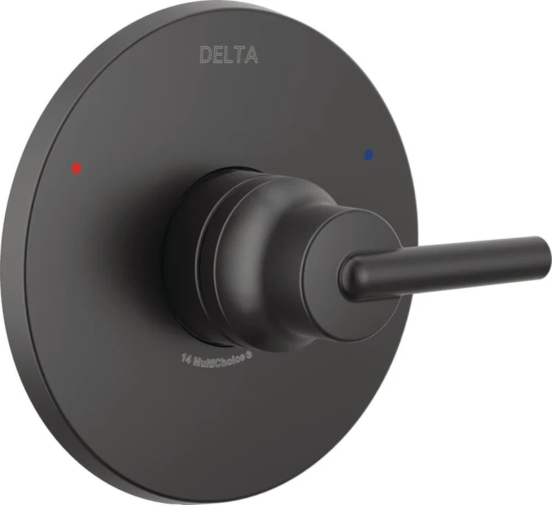 Delta T14059-BL Trinsic Monitor 14 Series Valve Only Trim, Matte Black