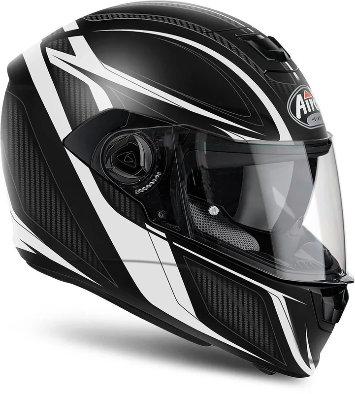 Helmet Airoh Storm Sharpen White Matt Xl