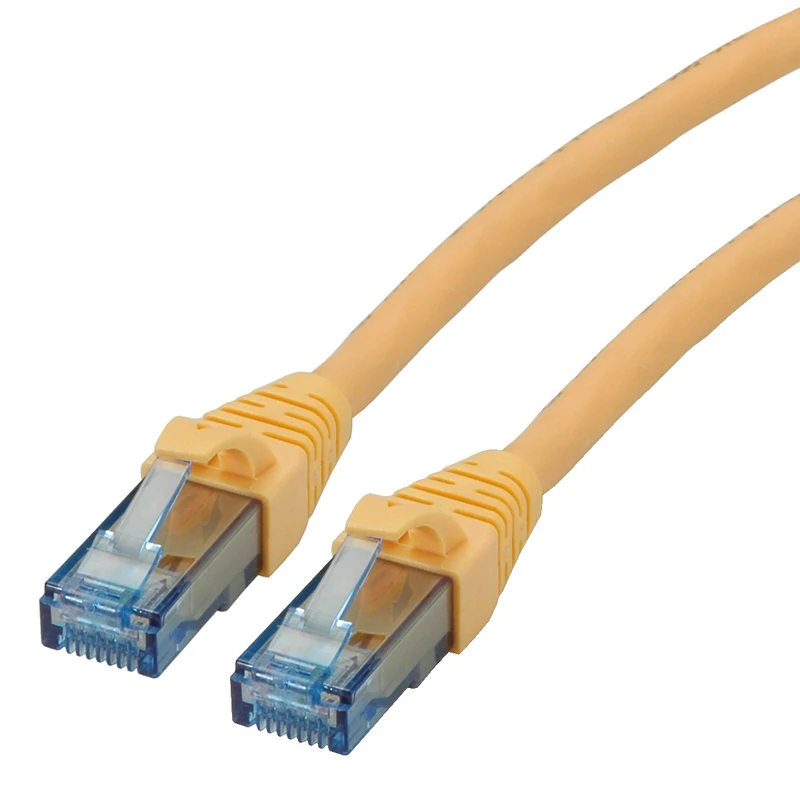 Roline | UTP Patch Cord Cat.6A | Component Level | LSOH | Yellow | 15 m