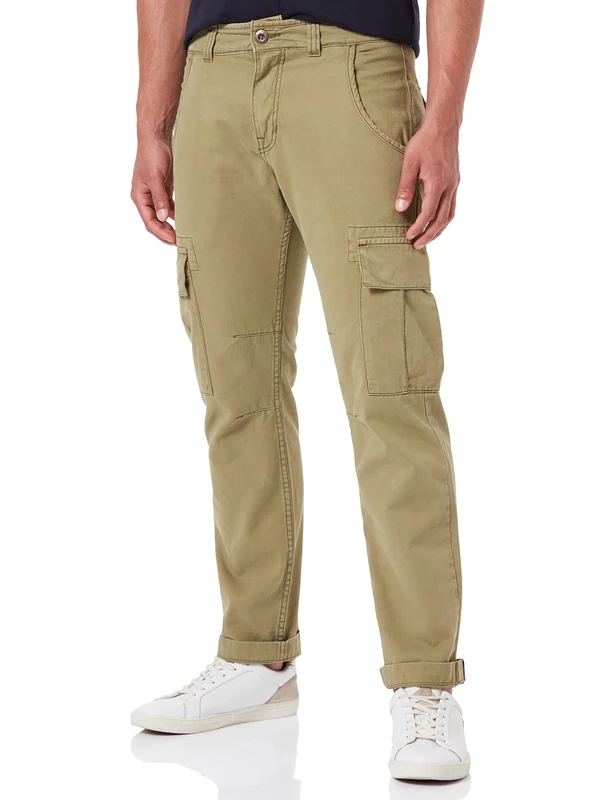 Alpha Industries Agent Mens Casual Trousers Olive
