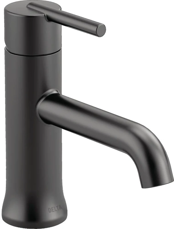 Delta 559LF-BLLPU Trinsic Single Handle Lavatory Faucet, Matte Black