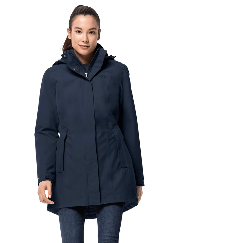 Jack Wolfskin Women's Madison Avenue Jacket - Midnight Blue, Small