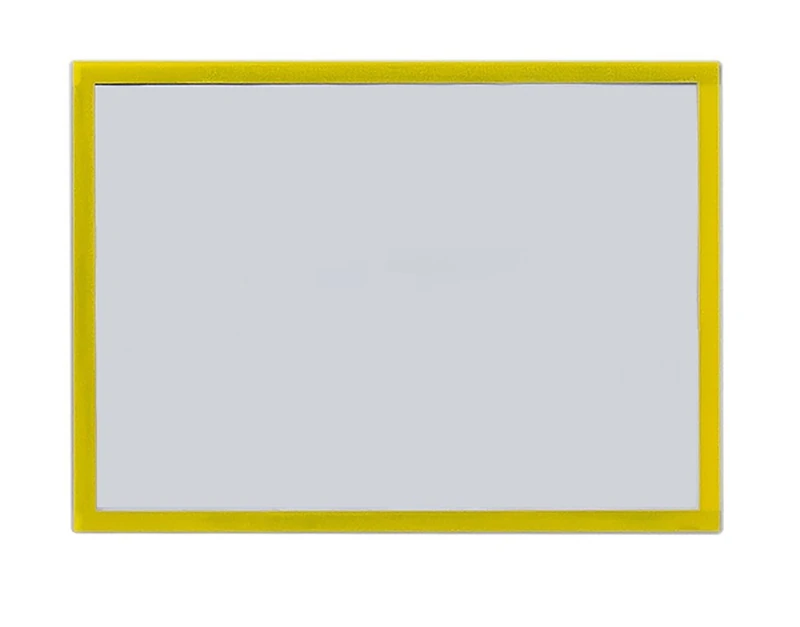 Bi-Office Document Holder DIN A3 Yellow Magnetic Pack of 5