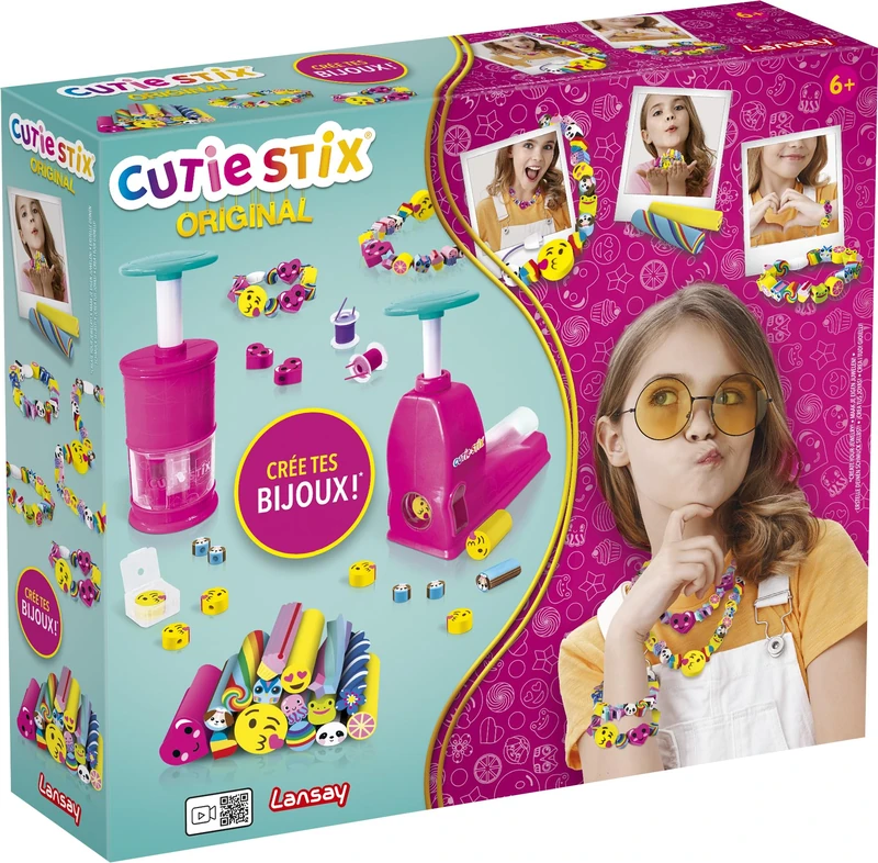 Lansay LAN33131 Jewellery, Cutie Stix Set de Creation, One Size - Image 1
