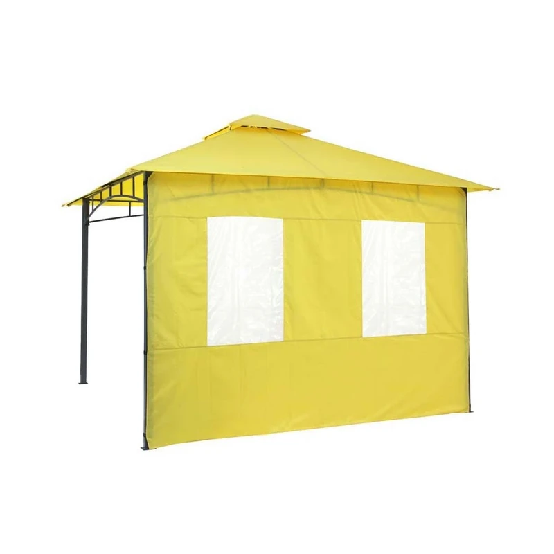 tepro Side Panel Set for Lehua and Waya Gazebo Yellow 2 Side Panels