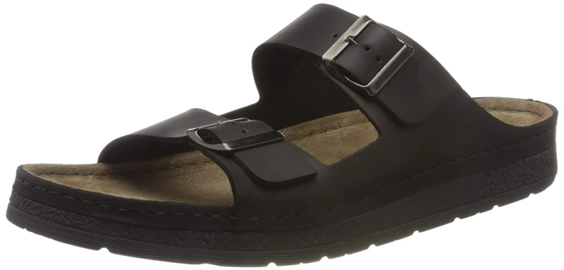 Berkemann Men's Adam Mules, Black, 9.5 UK