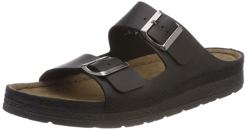 Berkemann Men's Adam Mules, Black, 9 UK