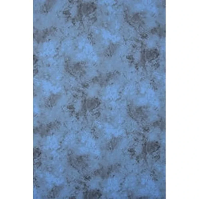 Bresser F002071 BR-Y0810 Washable Background Cloth with Pattern 3 x 6 m Blue/Black/Grey
