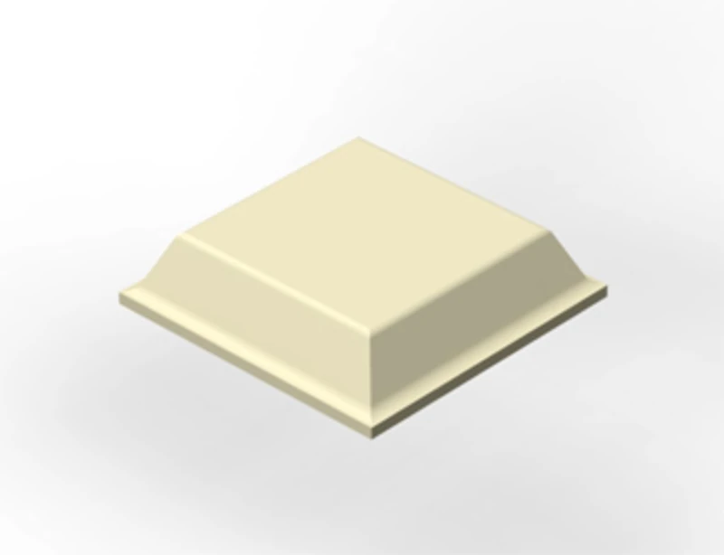 3M Bumpon Protective Products SJ5008 White, 3000 per case