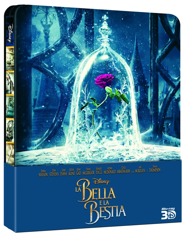 Blu-Ray - Bella E La Bestia (La) (2017) (3D) (Blu-Ray 3D+Blu-Ray) (Ltd Steelbook) (1 Blu-ray)
