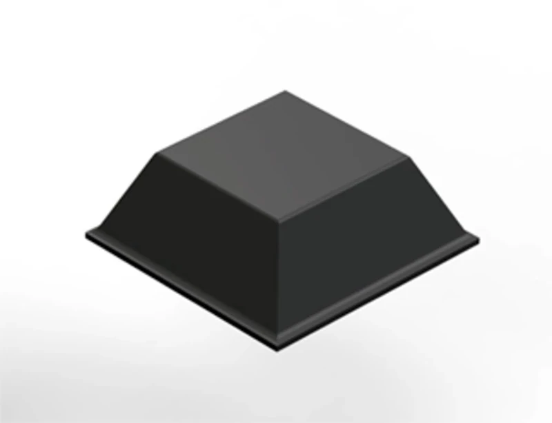 3M Bumpon Protective Products SJ5023 Gray, 1000 per case