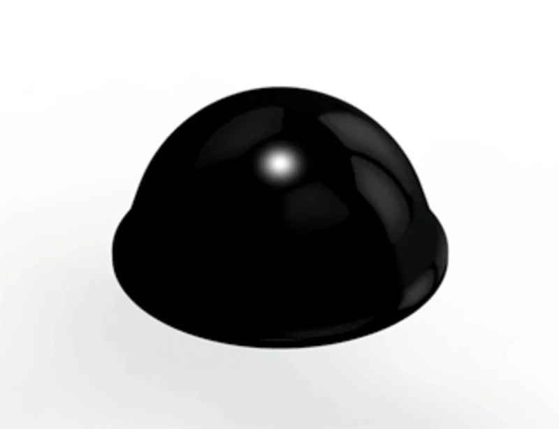 3M Bumpon Protective Products SJ5027 Black, 1000 per case