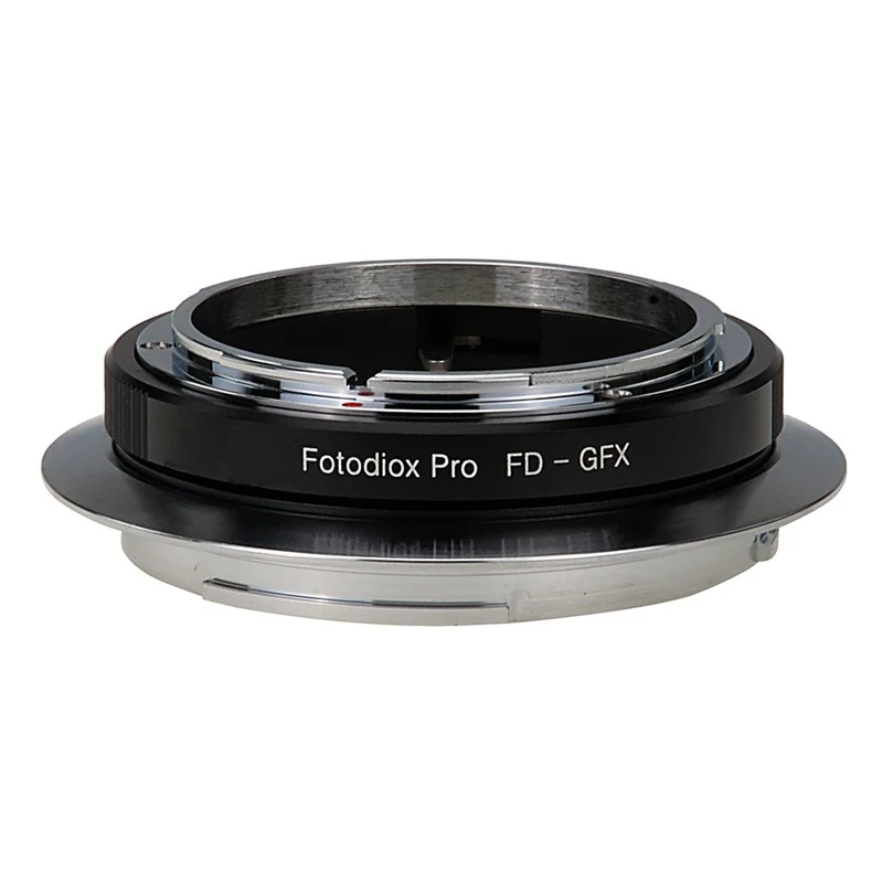 Fotodiox Pro Lens Mount Adapter, Canon FD & FL 35mm SLR lens to Fujifilm G-Mount GFX Mirrorless Digital Camera Systems (such as GFX 50S and more)