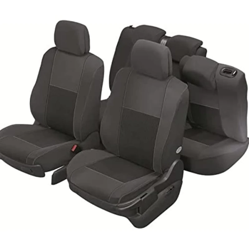 DBS 1012909 Car seat cover - custom made - high-end finish - fast installation - compatible with Airbag - Isofix - steering wheel left