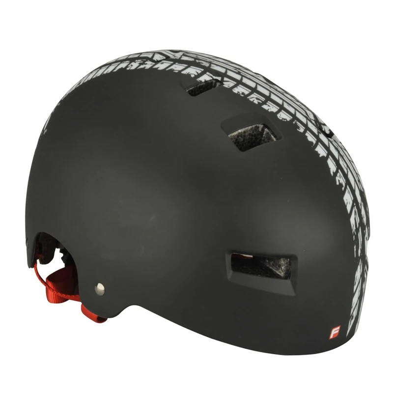 FISCHER Adult BMX Mountain Bike Helmet, Adjustable Cycling Helmet, Skate Helmet - Image 1