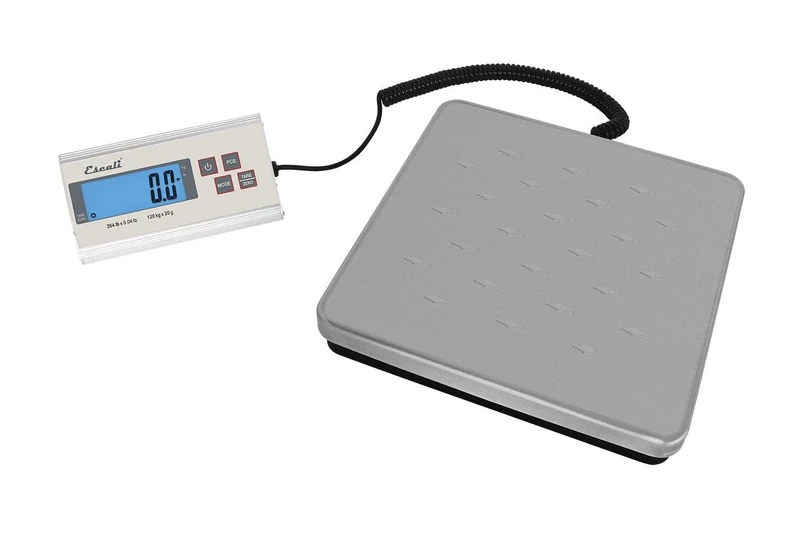 Escali 120S Granda Platform Scale, 264 Lb / 120 Kg Capacity, Variation Scale, Stainless Steel Platform, Silver, 29.2 x 27.9 x 3 cm