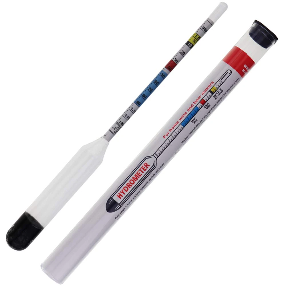 Hydrometer For Home Brew Testing During Wine and Beer Making - Essential Home Brew Hydrometer Equipment