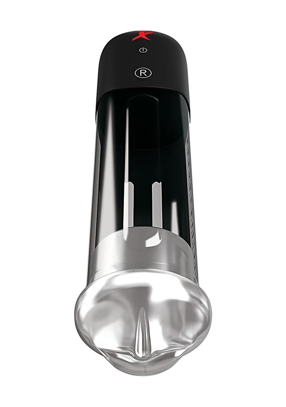 PDX Blowjob Power Pump Clear & Black One Size