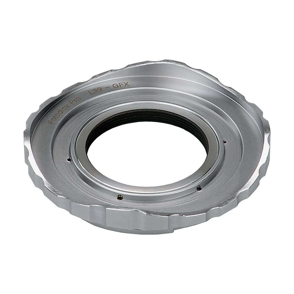Fotodiox Pro Lens Mount Adapter, M39/L39 Screw Mount SLR Lens to Fujifilm G-Mount GFX Mirrorless Digital Camera Systems (such as GFX 50S and more)