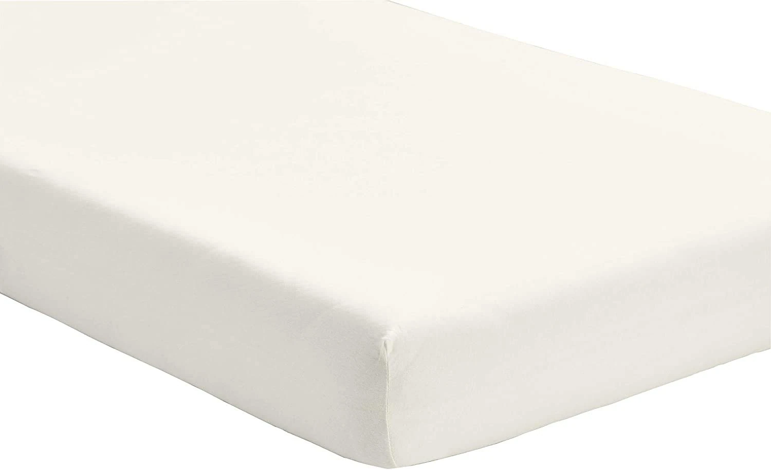 Family Bedding Next to Me Crib Fitted Sheet For Chicco | Next2me Fitted Sheet 51x85cm| Jersey Soft Bedsheet Hypoallergenic Elasticated Breathable Fitted Cot Sheet,(Single Pack, Cream)