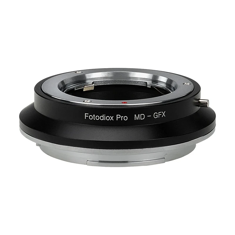 Fotodiox Pro Lens Mount Adapter, Minolta Rokkor (SR / MD / MC) SLR Lens to Fujifilm G-Mount GFX Mirrorless Digital Camera Systems (such as GFX 50S and more)