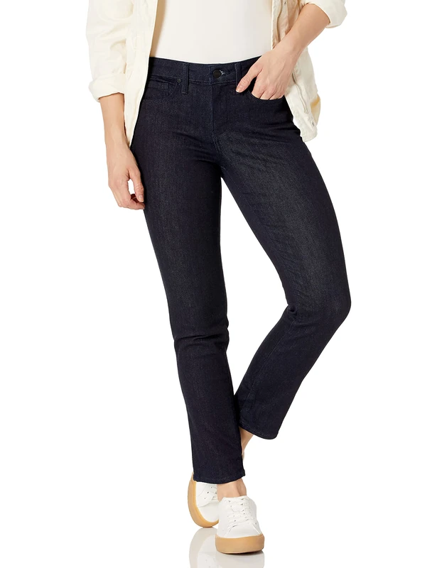 NYDJ Women's PDNM2034 Jeans, Rinse, 4 Petite - Image 1