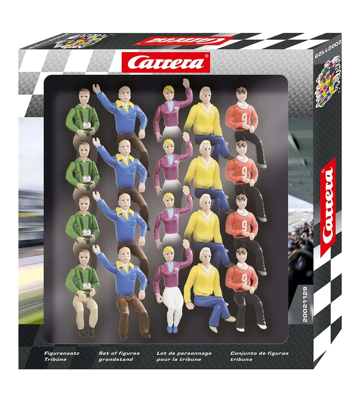 Carrera 20021129 Set of figures grandstand Slot Car Racing Accessory