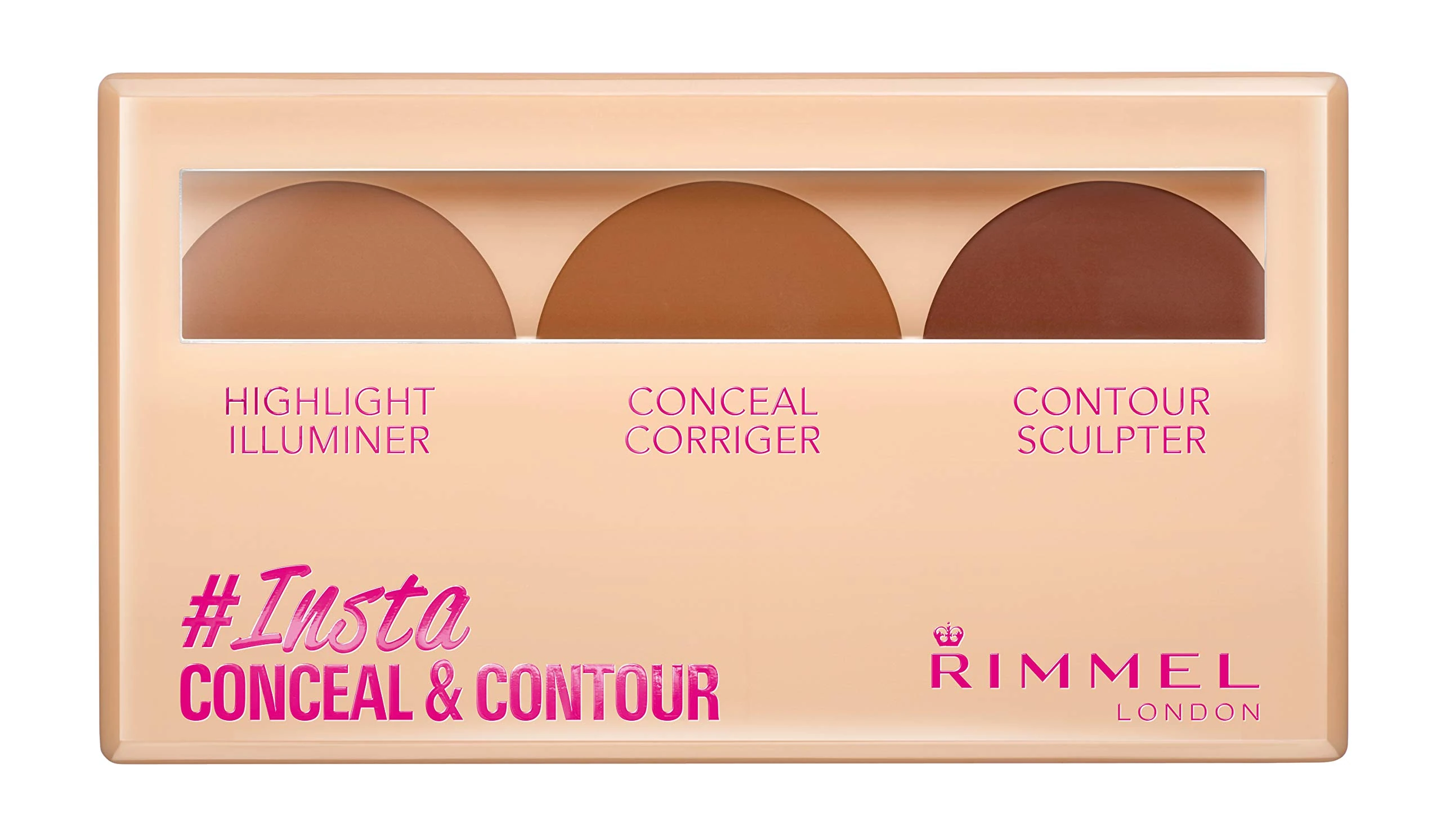 Rimmel London Insta Conceal & Contour Palette, Dark