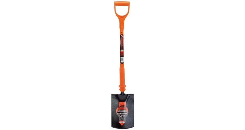 Draper 17694 Fully Insulated Digging Spade, Orange