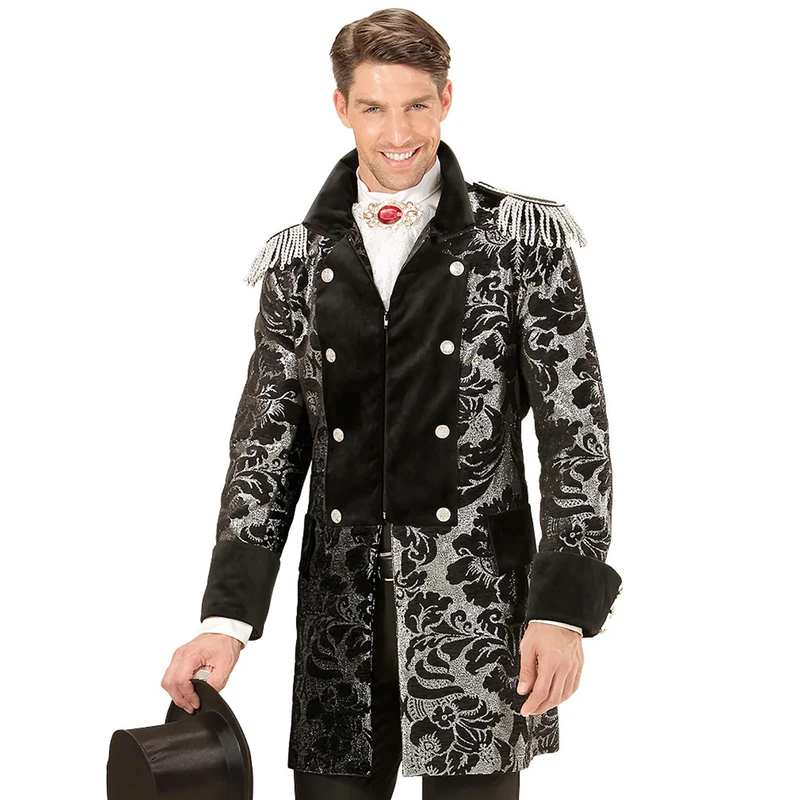 Widmann men's coat, Jaquard parade costume