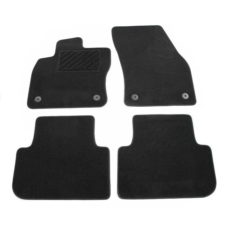 Volkswagen 5NB061404WGK Textile Floor Mat Set Plus Front/Rear Car Mats