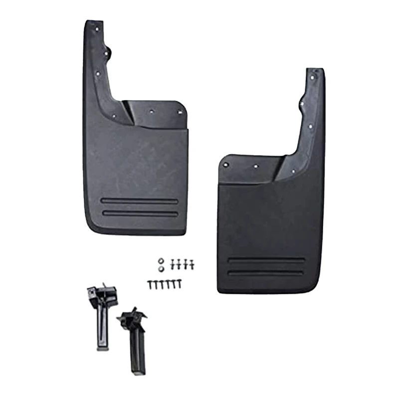 Volkswagen 2H0075101B Rear Mud Flaps Without Wheel Arch Extension Only (PR Code 6GA)