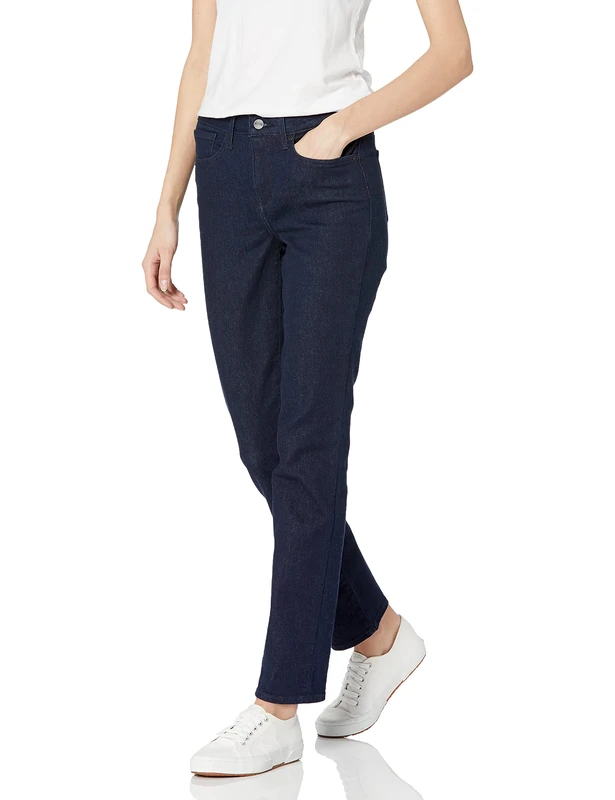 NYDJ Women's Sheri Slim Jeans, Rinse, 12